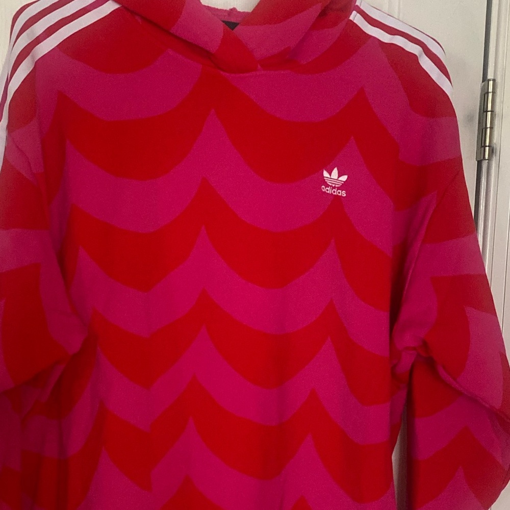Designer Marimekko Adidas Collaboration Hoodie Hooded Sweatshirt Size 4X